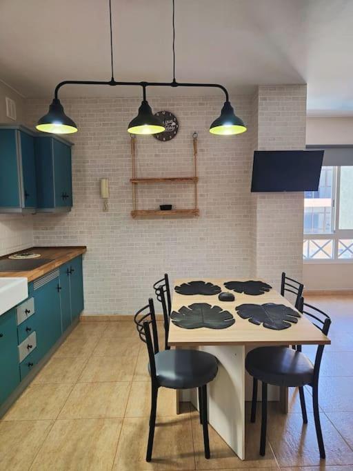 グラン・タラハルCasa Burbuja Azulアパートメント エクステリア 写真